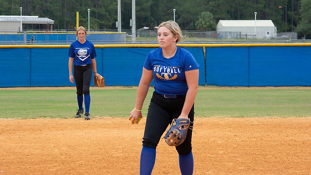 Young coach and talented pitcher lead Crystal River softball